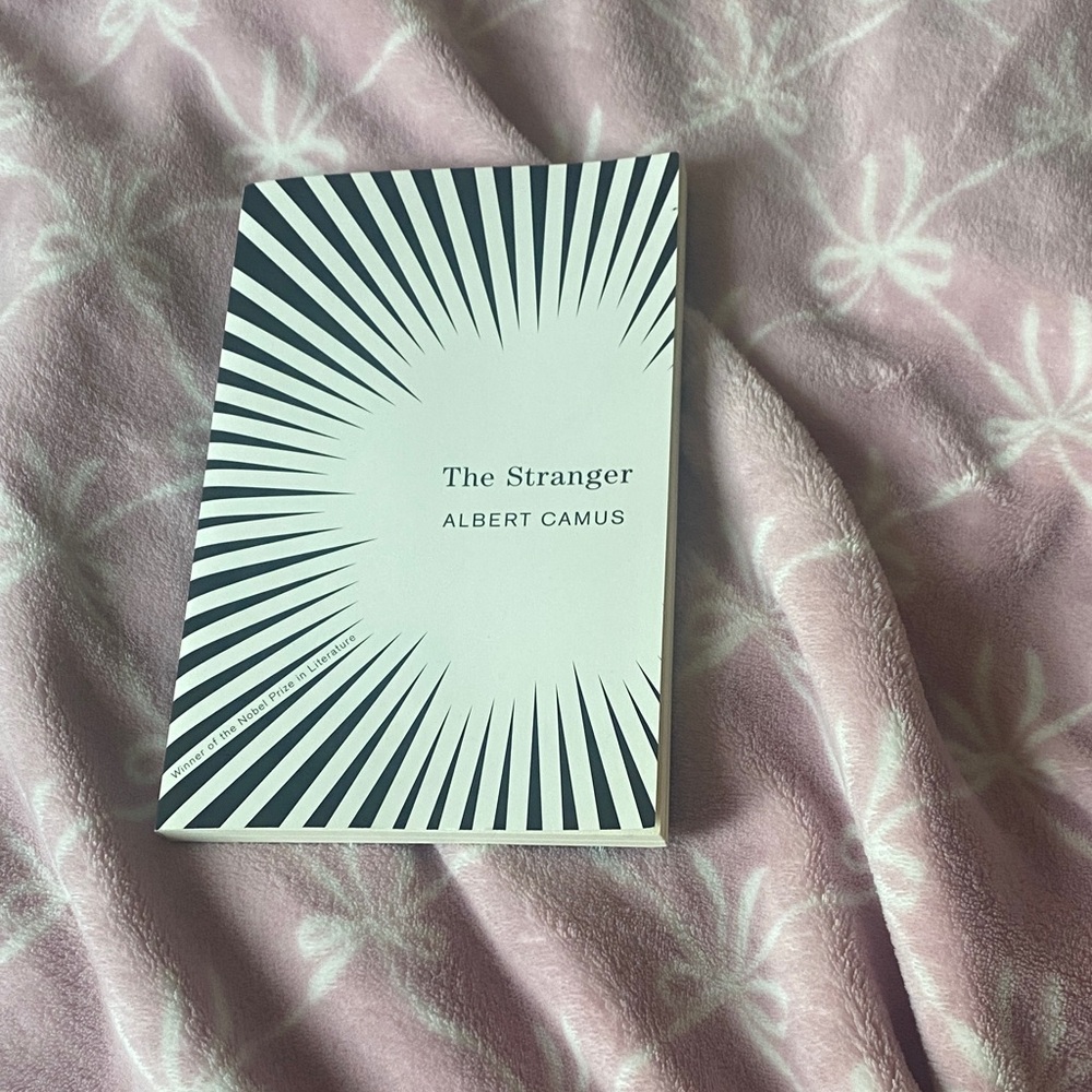 The Stranger by Albert Camus - White & Black Cover